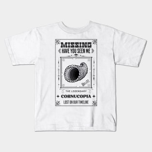 MISSING CORNUCOPIA  MANDELA EFFECT Kids T-Shirt